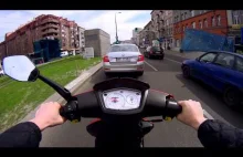 Peugeot Kisbee - Warszawa (Sony action cam)