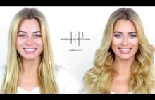 Miss Polonia - Marcelina Zawadzka - przed i po makijażu