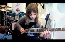 8-letnia wymiatająca gitarzystka Zoe Thomson!