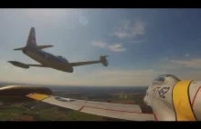 Flying Vintage Military Jets - T-33 Flight