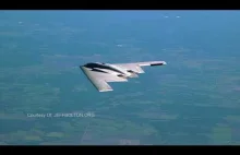 Pierwsze w historii nagranie z kokpitu bombowca B2.