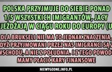 Polska przyjmuje ponad 1/5 wszystkich imigrantów, jacy wjeżdżają do...