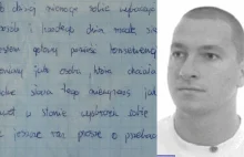 Uciekinier podejrzany o zabójstwo pisze list do gazety: "Modlę się za Gracjana"