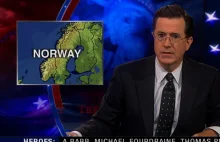 Stephen Colbert węszy islamski wątek niedawnej tragedii w Norwegii... tak jakby.