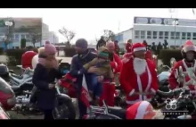 Relacja z parady Mikołajów na motocyklach w Trójmieście.