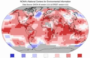 Globalny klimat: Luty 2016 najcieplejszym lutym w notowanej historii [ENG]