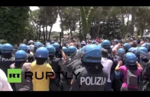Włochy: Protesty przeciwko nielegalnym imigrantom z krajów muzułmańskich...
