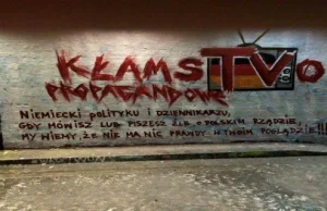 Mocny mural polskich kibiców z Londynu
