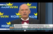 Konferencja prasowa - Podsumowanie kampanii partii KORWiN