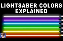 Wyjaśnienie kolorów mieczy świetlnych z uniwersum Star Wars.