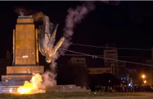 Na Ukrainie zburzono ostatni z 1320 pomników Lenina