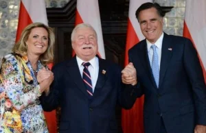 Spot Romneya z Janem Pawłem II i Wałęsą - propaganda mormona!