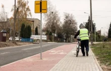 Sochaczew: na tej ścieżce lepiej zejść z roweru