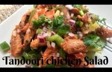 Chicken tandoori flavoured salad|Tandoori chicken salad without tandoori...