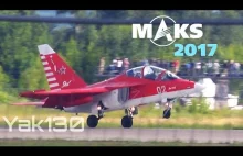 Jak-130 na pokazach MAKS 2017