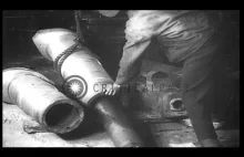 Film - produkcja pocisków w niemieckiej fabryce w trakcie IWŚ.