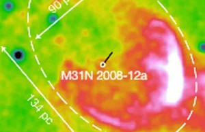 Niezwykła gwiazda w sąsiedniej galaktyce.