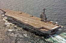 Najdroższy okręt na świecie ma problem z windami. USS Gerald R. Ford...