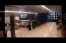 Uderzenie rakiety na lotnisku Abha - Arabia Saudyjska Akcja 0:45