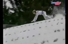 Wypięta narta - Joerg Ritzerfeld (Oberstdorf 29.12.2000)