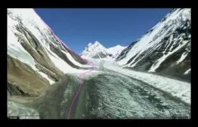 Symulacja wejścia na K2 w 3D