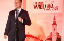 "Atak na Wieluń jest symbolem bestialstwa". Prezydent Andrzej Duda w Wieluniu...