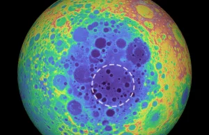 Ogromna anomalia na Księżycu. Coś manipuluje polem grawitacyjnym