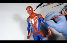 Marvel's Spider-Man PS4 Statue Painting | Crafty Art...