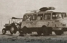 Jak studenci pojechali traktorem na Bliski Wschód w latach 70!