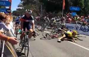 This Colossal Road Cycling Crash Must Be One Of The Craziest Ever