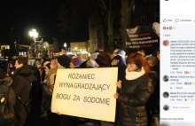 Zorganizowali różaniec za prezydenta Słupska. Bo jest gejem