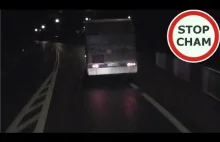 Kierowca autobusu dwukrotnie uniemożliwia wyprzedzanie #406 Wasze Filmy