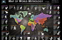 Mapa światowej mitologii