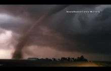 Łowca burz natknął się na tornado w stanie Kansas