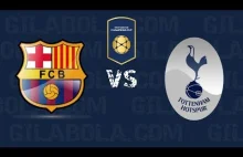 FC Barcelona vs Tottenham 2-2 (5-3) ICC skrót meczu polski komentarz...