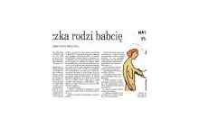 Wnuczka rodzi babcię