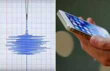Smartfony mogą posłużyć jako mobilne wykrywacze trzęsień ziemi