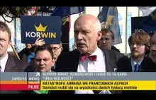 Janusz Korwin-Mikke: Komorowski i Duda to ta sama "Unia Wolności"...
