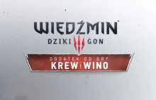 Wiedźmin 3 Krew i Wino - zwiastun premierowy