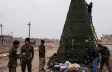Irak: muzułmanie wznieśli choinkę za $24k w geście solidarności z chrześcijanami