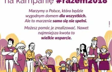 Homofobiczny i seksistowski plakat partii Razem