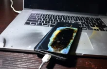 Nowy "bezpieczny" Galaxy Note 7 stanął w płomieniach