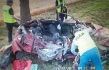 Dwie osoby zginęły w wypadku na DK 11