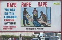 Takie tam, BTW fajny bilbord mają.. The Rape Epidemic by ‘Refugees’...