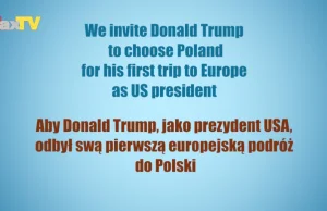 to choose Poland - and not UK - for his first trip to Europe as US...