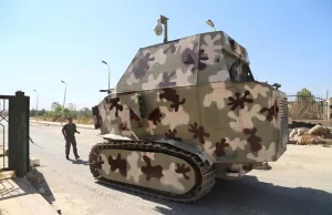 Kurdowie walczą z ISIS czołgami domowej roboty