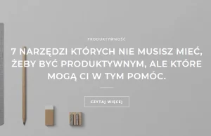 7 narzędzi których nie musisz mieć, żeby być produktywnym, ale które mogą...