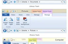 Przeglądarki plików: Windows 8 vs Mac OS X