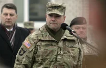 Dowódca wojsk USA w Europie chce wysłać wojska amerykańskie do Polski