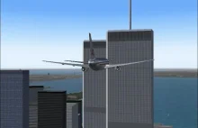 Flight Simulator 2004 - odtworzony lot pierwszego samolotu który uderzył w WTC.